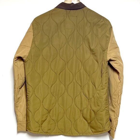 NWOT Reason Quited Button Front Shirt Jacket Shacket Mens Sz M - Picture 2 of 5